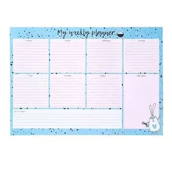 Планер недатированный Be Smart Bunny, 28 листов, 29,7 х 21 см