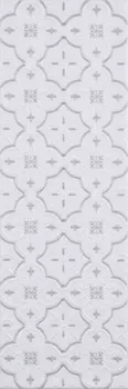 Плитка Monopole Isabel декор blanco mate матовая 300х100х8 мм