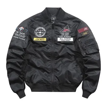 Tough Guy Jacket Тонкая куртка-бомбер ВВС Мужская летная куртка M