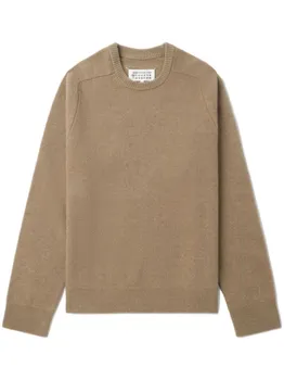 Maison Margiela шерстяной джемпер, нейтральный цвет