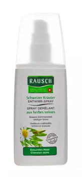 Rausch Спрей-кондиционер облегчающий расчесывание с экстрактом швейцарских трав, 100 мл (Rausch, Для здоровых волос)