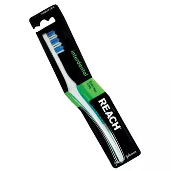 REACH Зубная щетка «Межзубная чистка» жесткая Interdental (REACH, Зубные щетки)