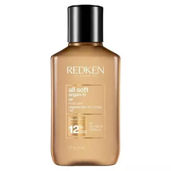 Redken Аргановое масло All Soft, 111 мл (Redken, Уход за волосами)