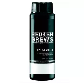 Redken Brews Полуперманентный щелочной краситель для камуфлирования седины у мужчин Color Camo, 60 мл (Redken Brews, Brews)