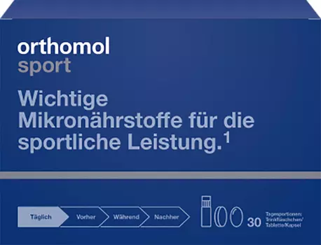 Orthomol Комплекс "Спорт", 30 флаконов жидкости + 60 капсул (Orthomol, Для спортсменов)