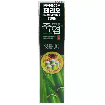 Perioe Зубная паста с бамбуковой солью Bamboosalt Gumcare для профилактики проблем с деснами, 120 г (Perioe, Зубные пасты)