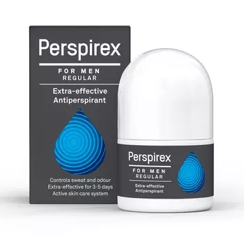Perspirex Дезодорант-антиперспирант для мужчин Regular, 20 мл (Perspirex, )