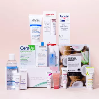 PHARMABEAUTYBOX Бокс EXPERT "Сухая и чувствительная кожа" 2021 (PHARMABEAUTYBOX, )