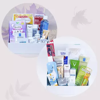 PharmaBeautyBox Набор бьютибоксов Birthday Box 2022 + "Осеннее настроение 2022" (PharmaBeautyBox, )
