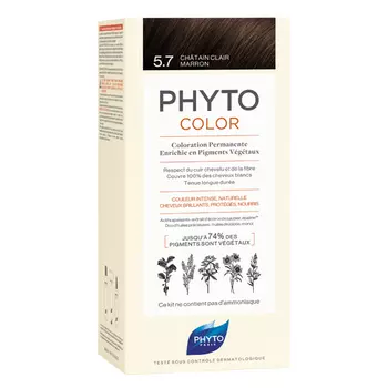Phyto 5.7 Фитоколор Краска для волос Светлый каштан (Phyto, Краски)