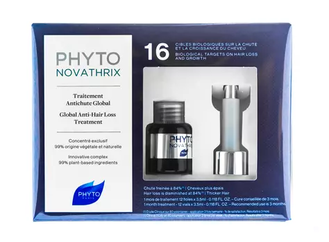 Phyto Комплексное средство против выпадения волос, 12 шт х 3,5 мл (Phyto, Phytonovathrix)
