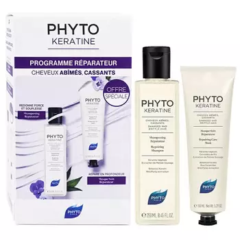 Phyto Набор Фитокератин: шампунь, 250 мл + маска, 150 мл (Phyto, Phytokeratine)