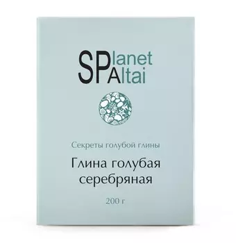 Planeta Spa Altai Средство косметическое "Глина голубая серебряная", 200 г (Planeta Spa Altai, )