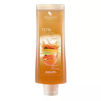 Premium Гель для душа "Citrus paradise", 200 мл (Premium, Silhouette)