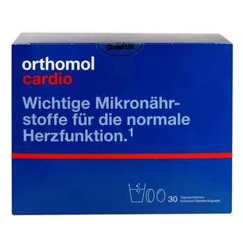 Orthomol Комплекс "Кардио", 30 двойных саше (Orthomol, Для сердца и сосудов)