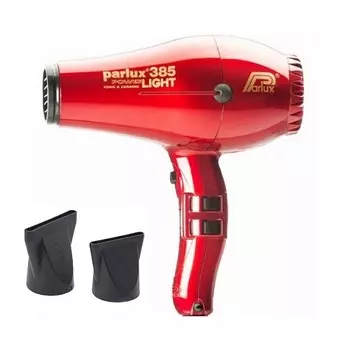 Parlux Фен красный, 2150 Вт, ионизация, 2 насадки (Parlux, Фены)