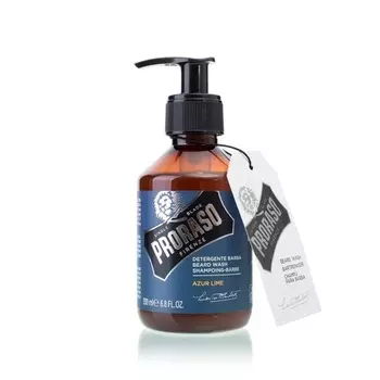 Proraso Шампунь для бороды Azur Lime 200 мл (Proraso, Для ухода)