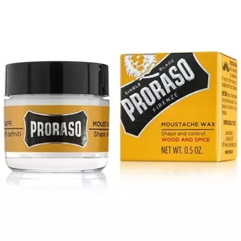 Proraso Воск для усов Wood and Spice 15 мл (Proraso, Для ухода)