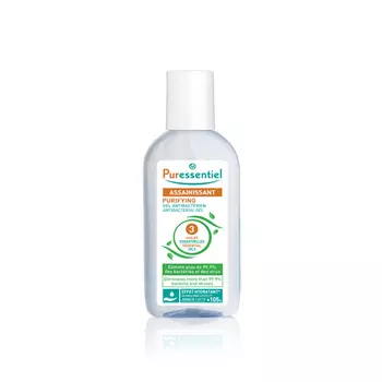 Puressentiel Антибактериальный гель "3 эфирных масла", 80 мл (Puressentiel, Очищение)