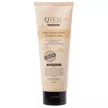 Qtem Интенсивная маска для питания и восстановления волос Magic Korean Clinical Treatment, 200 мл (Qtem, Hair Regeneration)
