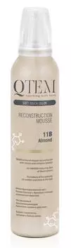 Qtem Многофункциональный мусс-реконструктор для волос Almond, 250 мл (Qtem, Soft Touch Color)