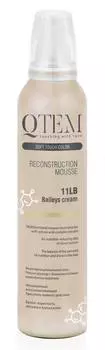 Qtem Многофункциональный мусс-реконструктор для волос Baileys Cream, 250 мл (Qtem, Soft Touch Color)
