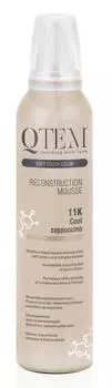 Qtem Многофункциональный мусс-реконструктор для волос Сool Cappuccino, 250 мл (Qtem, Soft Touch Color)