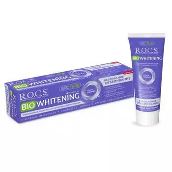 R.O.C.S. Зубная паста"BIOWHITENING Безопасное отбеливание", 94 г (R.O.C.S., Зубные пасты Adults)