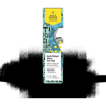 Острый ледяной гель против прыщей Salthouse Natural Minerals, 15 ml