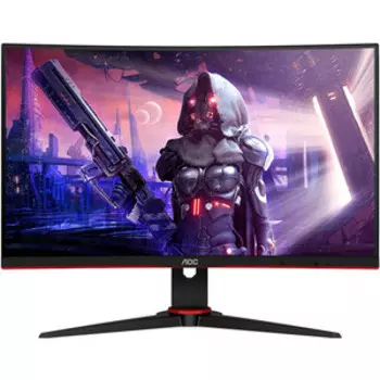Монитор AOC 23.6'' Gaming C24G2AE-BK черный/красный VA LED 1ms 16:9 HDMI M/M матовая 250cd 178гр/178гр 1920x1080 VGA DP FHD 3.84кг