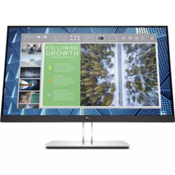 Монитор HP 23.8'' E24q G4 черный (9VG12AA)