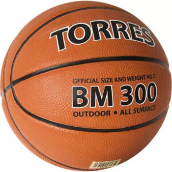 Мяч баскетбольный Torres BM300 B02013, р.3
