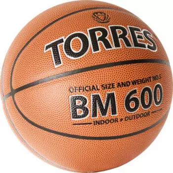 Мяч баскетбольный Torres BM600 B32025, р.5