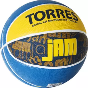 Мяч баскетбольный Torres Jam B02043, р.3