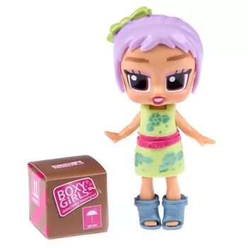 Мини кукла Boxy Girls – Bee, 8 см с аксессуарами в 1 коробочке