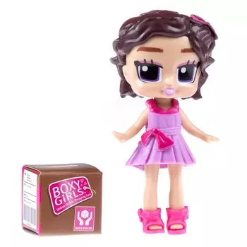 Мини кукла Boxy Girls - Lina, 8 см с аксессуарами в 1 коробочке