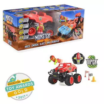 Машинка р/у разбивающийся внедорожник - Monster Smash Ups - Viper