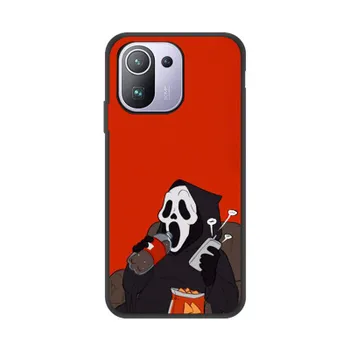 Прохладный чехол для телефона с изображением фильма ужасов «Крик» для Xiaomi Redmi 8A 9 K30 Pro 9A Note 8T Note 8 9 Pro, мягкий силиконовый черный чехол из ТПУ Redmi note 8T