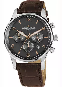 fashion наручные мужские часы Jacques Lemans 1-1654ZK. Коллекция London