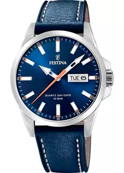 fashion наручные мужские часы Festina F20358.3. Коллекция Classics