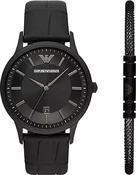 fashion наручные мужские часы Emporio armani AR80057. Коллекция Renato