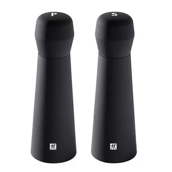 Zwilling Мельница для соли / перца 19 см набор 2 предмета черный Spices Zwilling