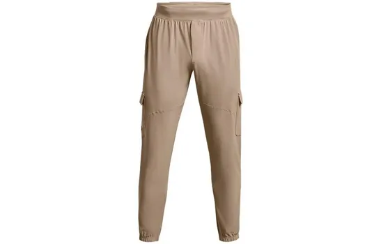 Мужские трикотажные спортивные штаны Under Armour, цвет Brown