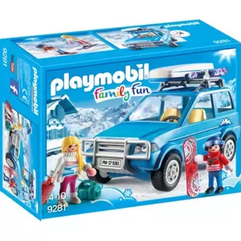 Конструктор Playmobil Зимние виды спорта: Зимний внедорожник