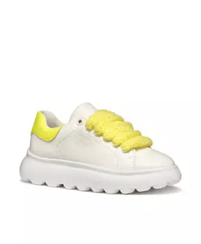Кроссовки детские белые Geox Puffypop