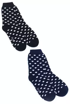 Комплект из 2 пар носков Button Blue