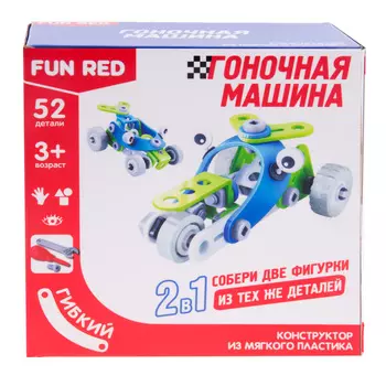 Fun Red Конструктор гибкий Транспорт