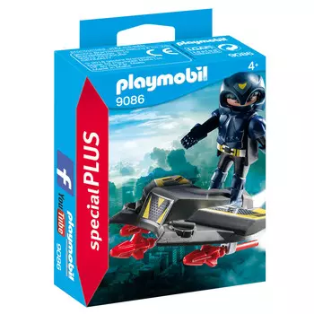 Playmobil Конструктор Небесный рыцарь с самолетом