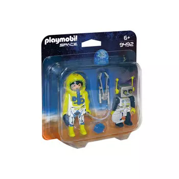 Playmobil Конструктор Астронавт и робот
