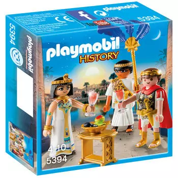 Конструктор Playmobil Римляне и Египтяне: Цезарь и Клеопатра